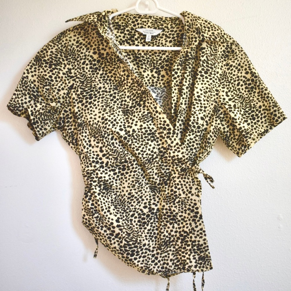 Animal print blouse - & other stories